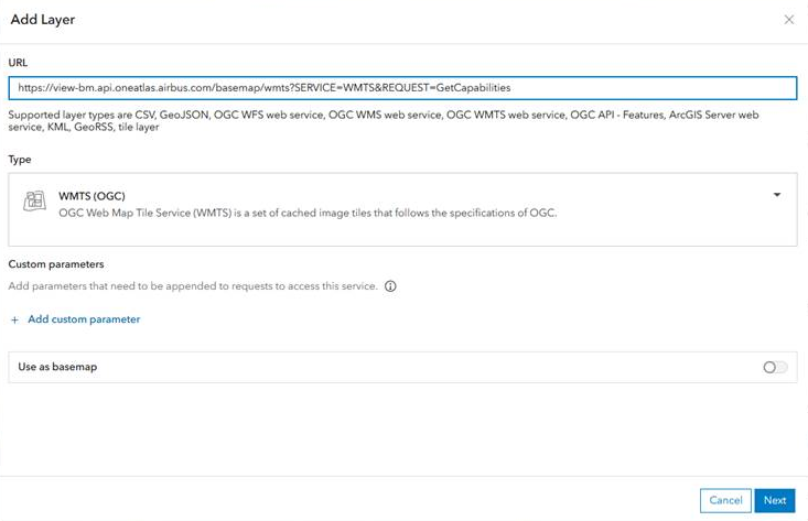 arcgis add layer panel